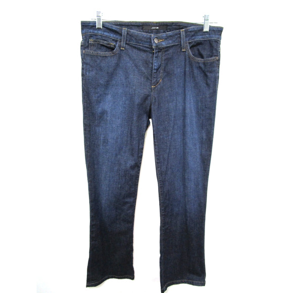 Joes Jeans Luelle Dark Blue Stretch Denim High Waist Boot Cut Jeans Women Sz 31 - Picture 1 of 12
